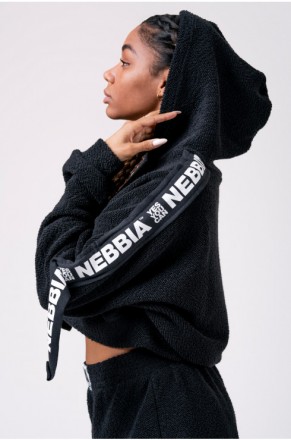 Спортивное женское худи для тренировок Nebbia Rebel Hero
