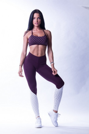 Нежные женские леггинсы Nebbia High Waist &quot;Ns&quot;