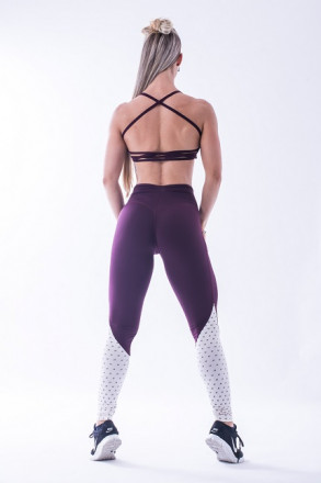 Нежные женские леггинсы Nebbia High Waist &quot;Ns&quot;