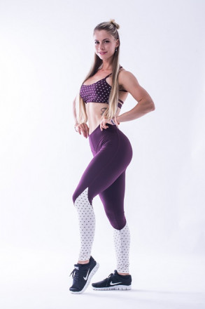 Нежные женские леггинсы Nebbia High Waist &quot;Ns&quot;