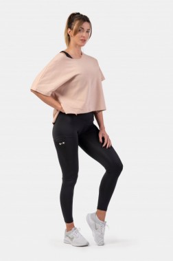 Спортивные женские лосины с напылением Nebbia Active High-Waist Smart Pocket