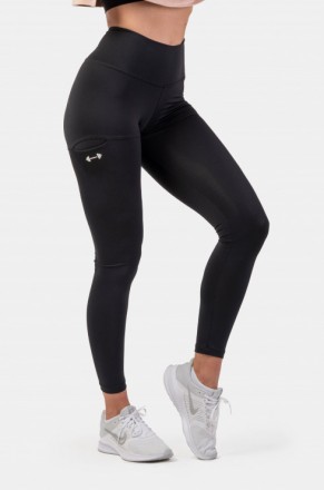 Спортивные женские лосины с напылением Nebbia Active High-Waist Smart Pocket