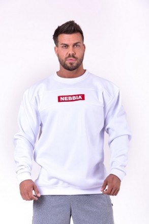 Спортивная мужская кофта для бодибилдинга Nebbia Red Label Sweatshirt