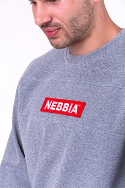 Спортивная мужская кофта для бодибилдинга Nebbia Red Label Sweatshirt